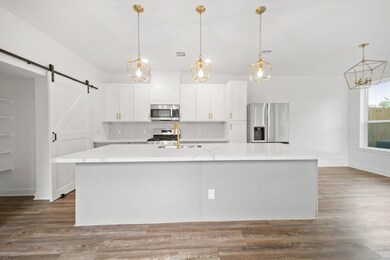 Kitchen equip with stainless appliances