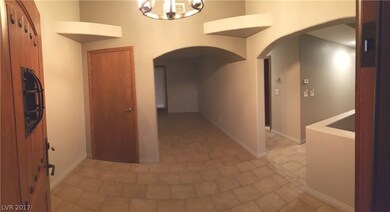 From the Entry, Archway Going Forward Leads to Din