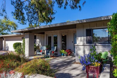 Inviting Front Patio