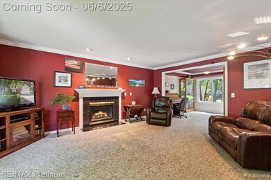 Cozy up by the fireplace or enjoy backyard views from the sunny office nook.