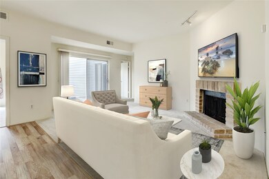 Virtually Staged Living Room