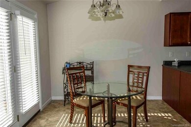 Dine by the double doors to enjoy the natural ligh