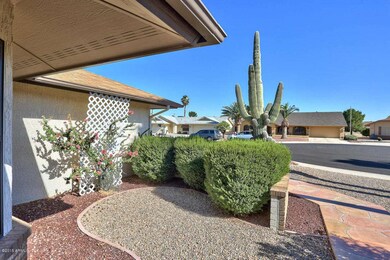 Front courtyard area