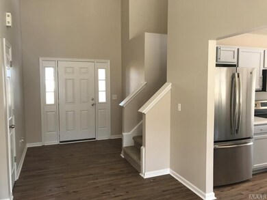 Vaulted foyer