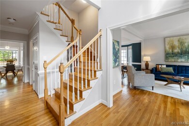 Front hall view looking to the formal living room