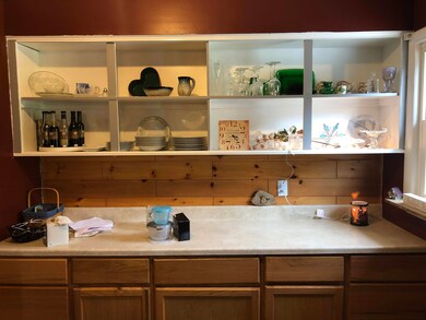 Pantry area next to the kitchen