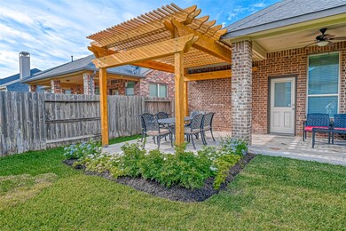 Recent pergola and extended outdoor living space -
