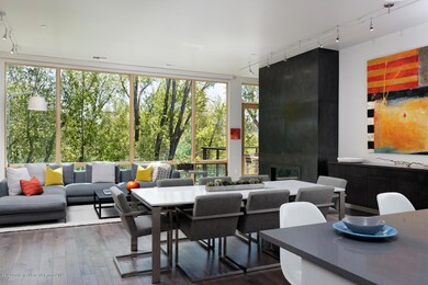 Kitchen to Dining to Living Area