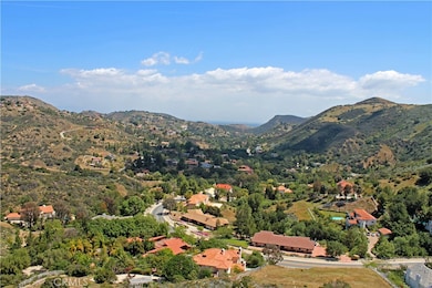 Aerial view Bell Canyon