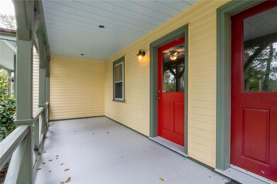 Porch entrance