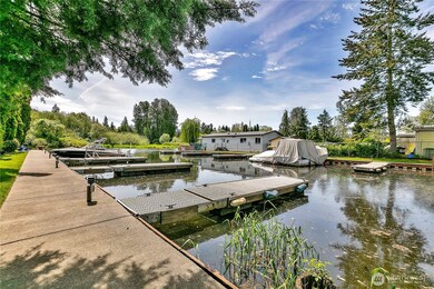At the private dock - great for dropping your kayak in the water