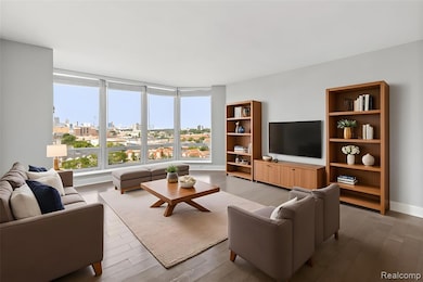 Virtually Staged Living Room