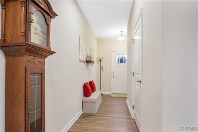 looking back to front entrance