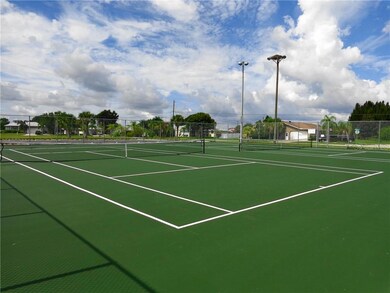 Lighted tennis/pickle ball courts