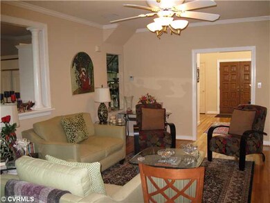 1st Floor Plan - Family room view to Foyer