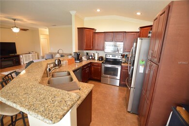 Kitchen..stainless steel appliances..under mount s
