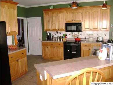 THE KITCHEN VIEW FROM THE KEEPING ROOM.