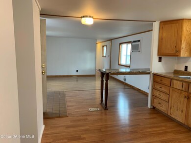 from kitchen to living