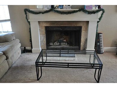 Living Room. Gas & Wood Burning FIreplace