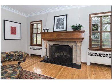 Fireplace feature in living room.  Tis is one of f