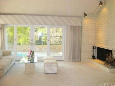 Light and bright living room overlooking the patio