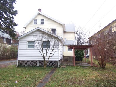 Rear of duplex