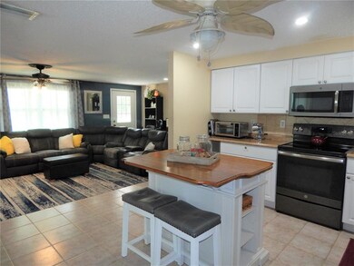 KITCHEN AND LIVING ROOM VIEW