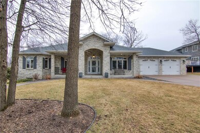 Beautiful curb appeal with this large ranch home.