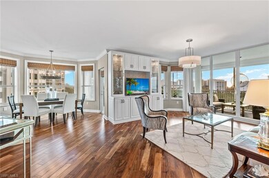 Open great room & dining area