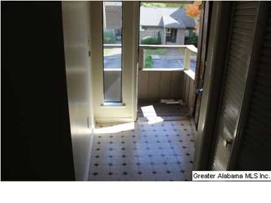 View of the foyer and front porch