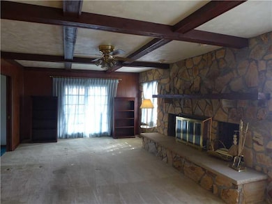 Family Room. The family room is equipped with an e