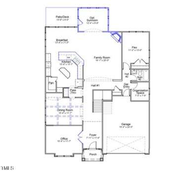 Homesite 221 CWL 1floor