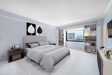 Wake up to breathtaking views of the Downtown Hous