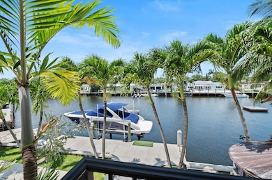 160 feet across the canal Concrete dock and boat l
