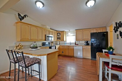 kitchen and dining