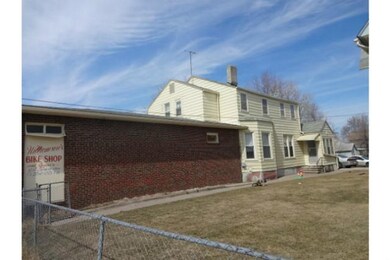 Exterior Front. Brick portion is store front rear 