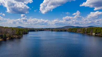 Lake and mountains
