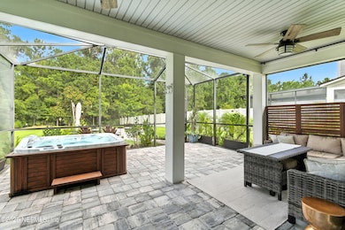 Screened in Back Porch