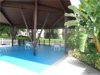 Hidden Harbour covered sittin pool area