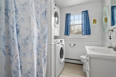 1st floor full bath and laundry
