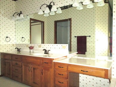 Dual Vanities & Make-up Area Master Bath