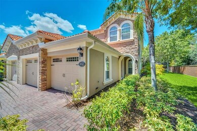 Front of Home. Right Unit with large side yard to Brick Fence