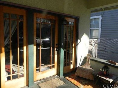 Front door and porch