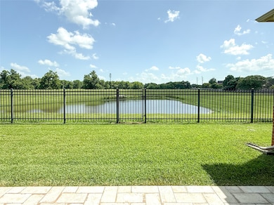 Gorgeous, serene view landscaping your backyard.