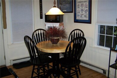 Dining nook off the kitchen and open...