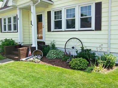Exterior Front. Alternate View of front landscapin