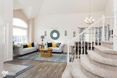 Formal Living & Dining Rm & Stairs