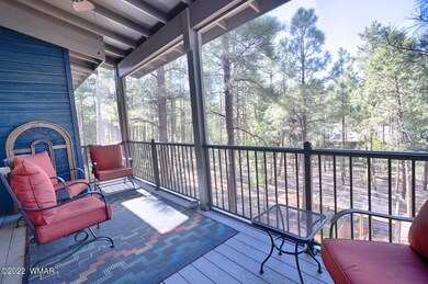 Screened porch to enjoy the 4 seasons