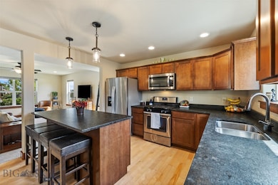 honed granite in kitchen