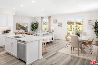 Plan 1C model home open concep